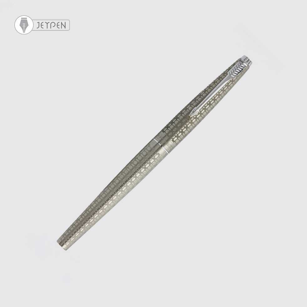 خودنویس پارکر 45 استیل طرح‌ دایره