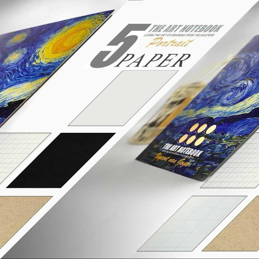 دفتر طراحی مدل Art NoteBook کد 066