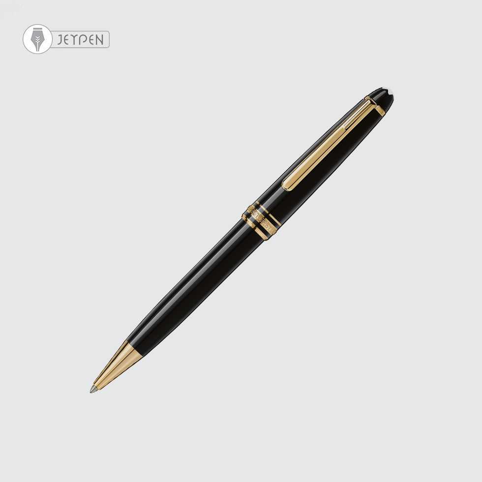 خودکار مون بلان مدل Meisterstück Gold-Coated Classique