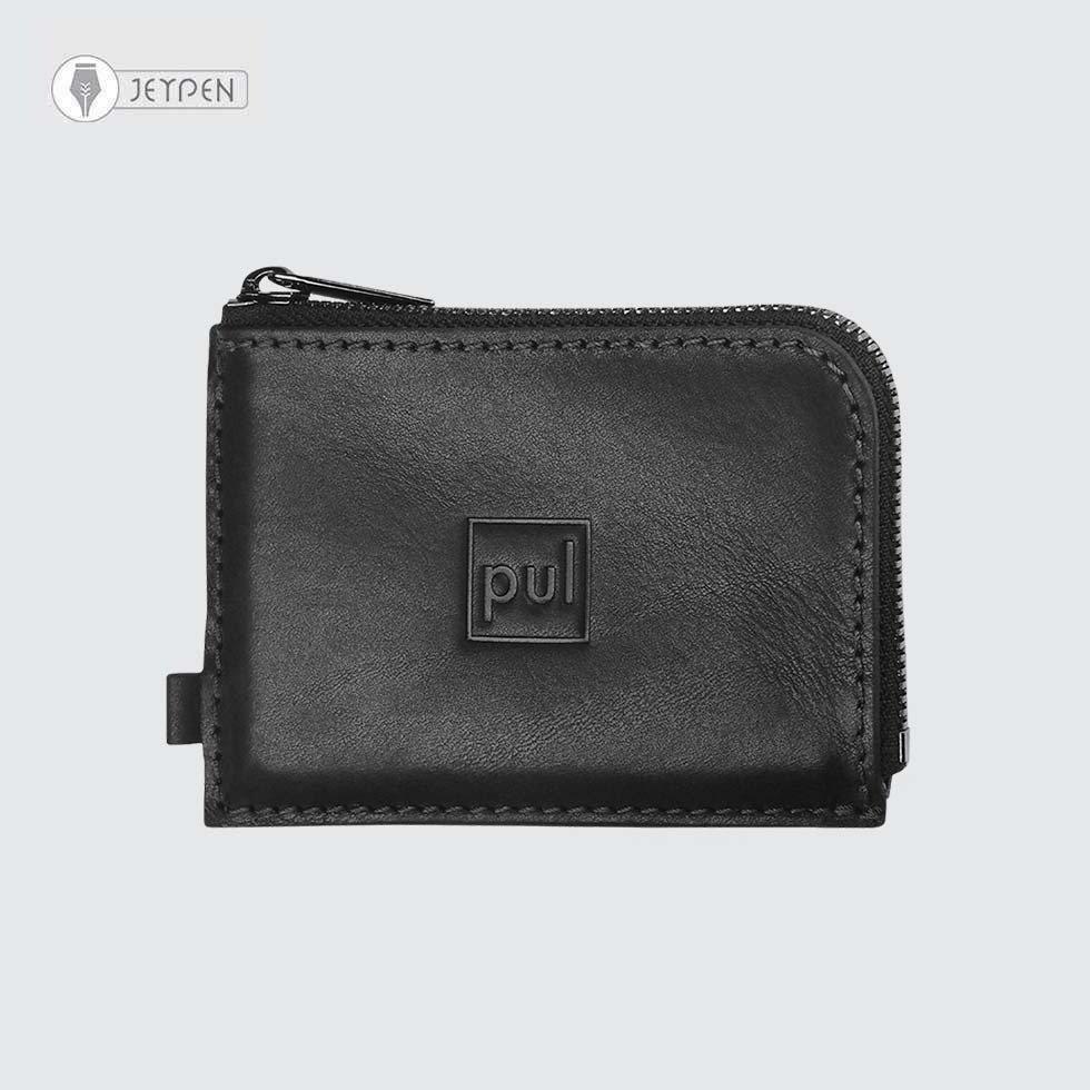 جاکارتی پولاریس مدل OLDTIMER SLIM wallet رنگ مشکی چرم نومد - 0