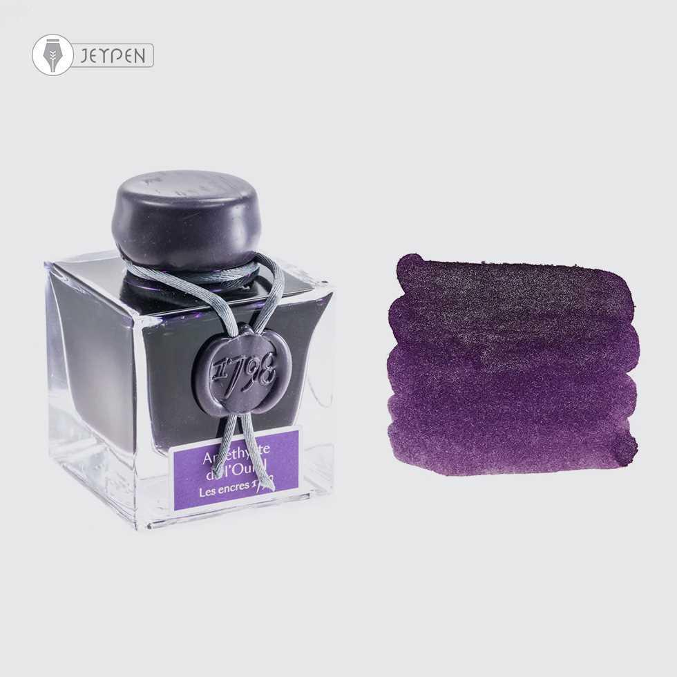 خرید جوهر خودنویس 50 میل بنفش رنگ
