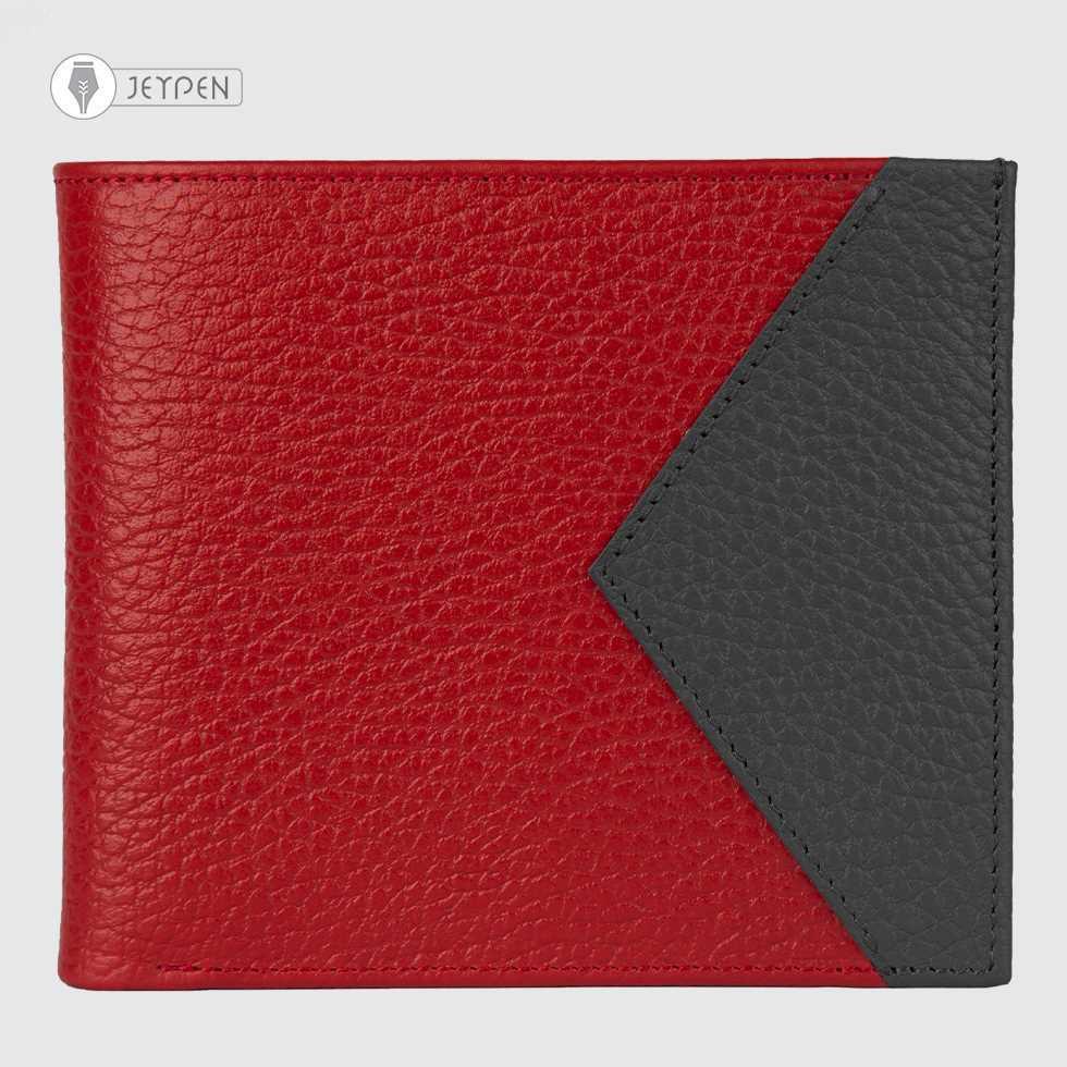 کیف پول مدل Raw رنگ Night Red