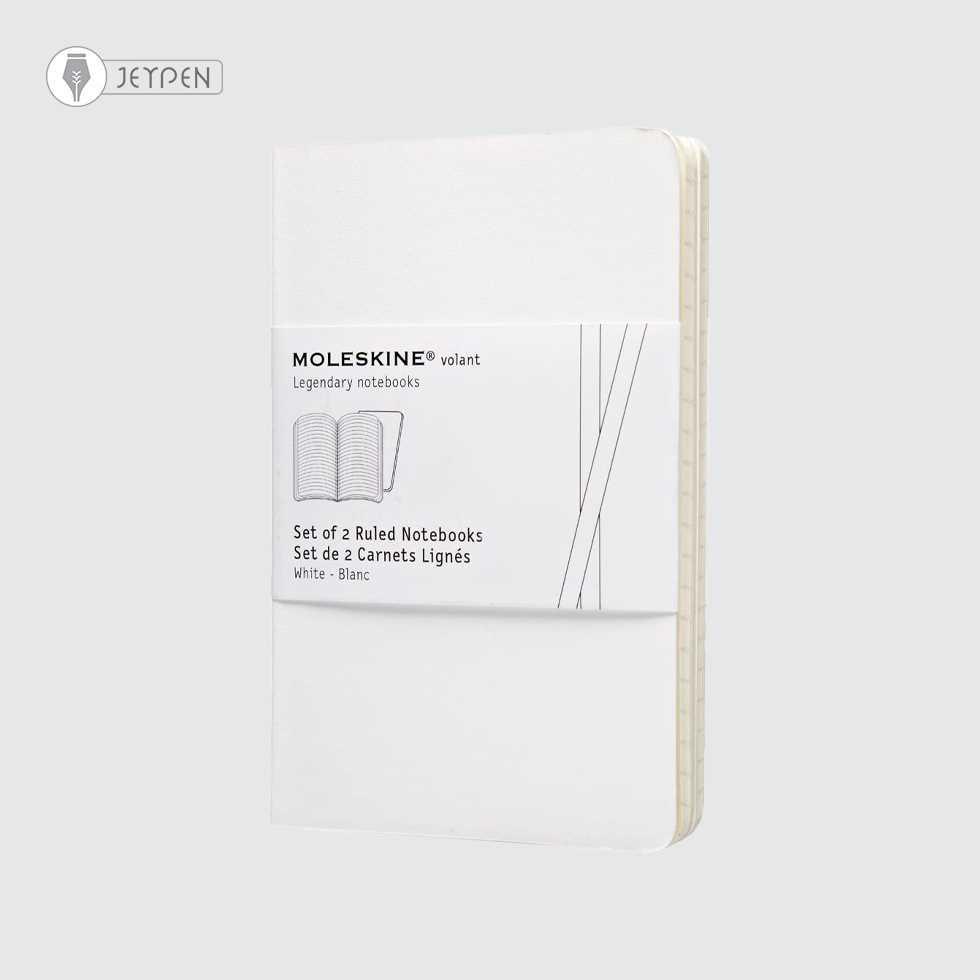 دفتر Moleskine سفید پک 2 تایی A6