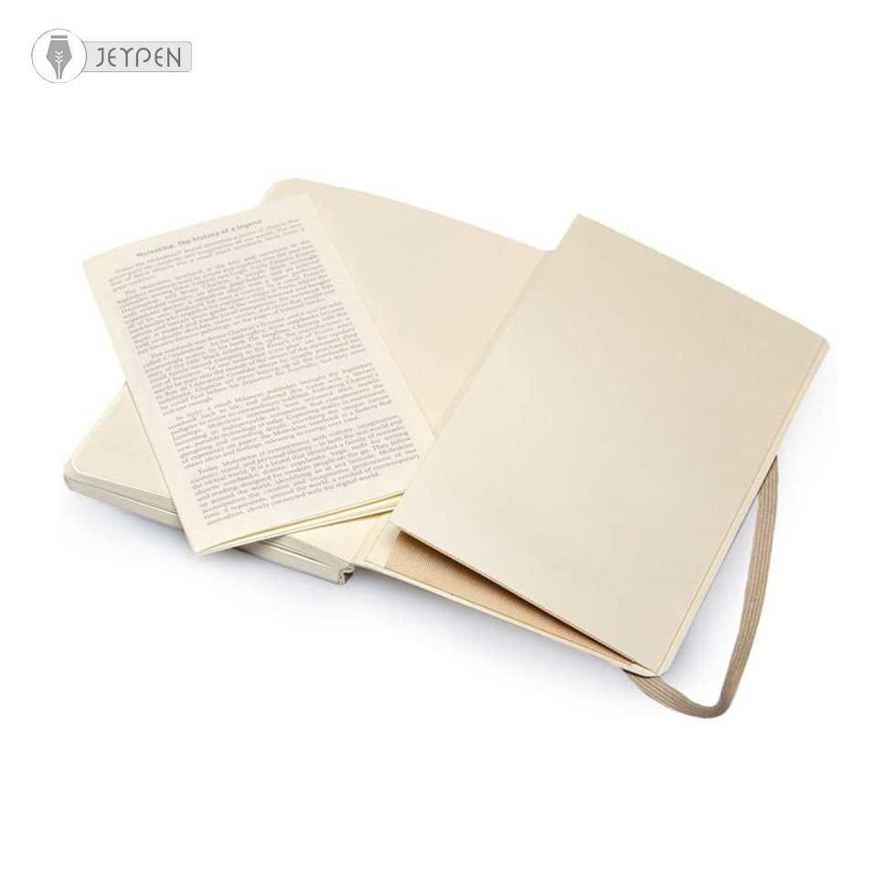 دفترچه Moleskine خاکی سایز A6 جلد شومیز - 1