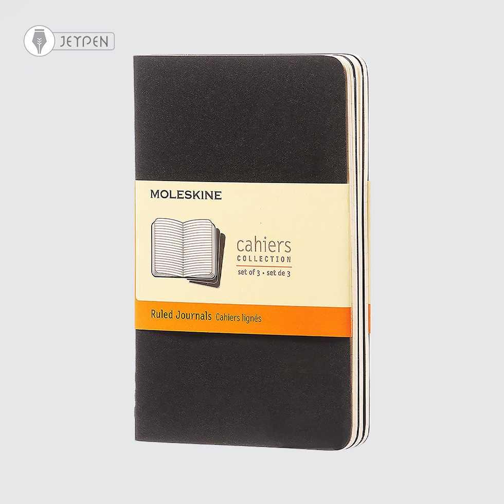 دفترچه Moleskine مشکی پک 3 تایی سایز A6