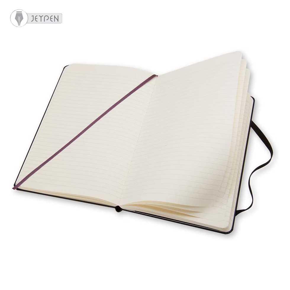 دفترچه Moleskine رنگ مشکی سایز A6 جلد گالینگور - 3