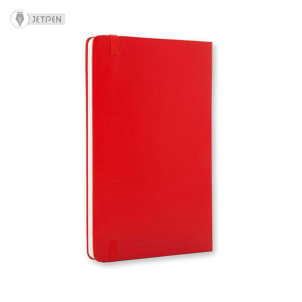 دفترچه Moleskine رنگ قرمز سایز A6 جلد گالینگور - 4