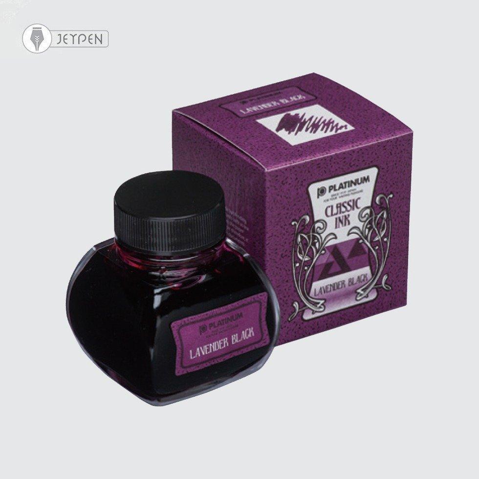 جوهر خودنویس پلاتینوم مدل Classic Ink رنگ مشکی لوندر 60 میل - 0