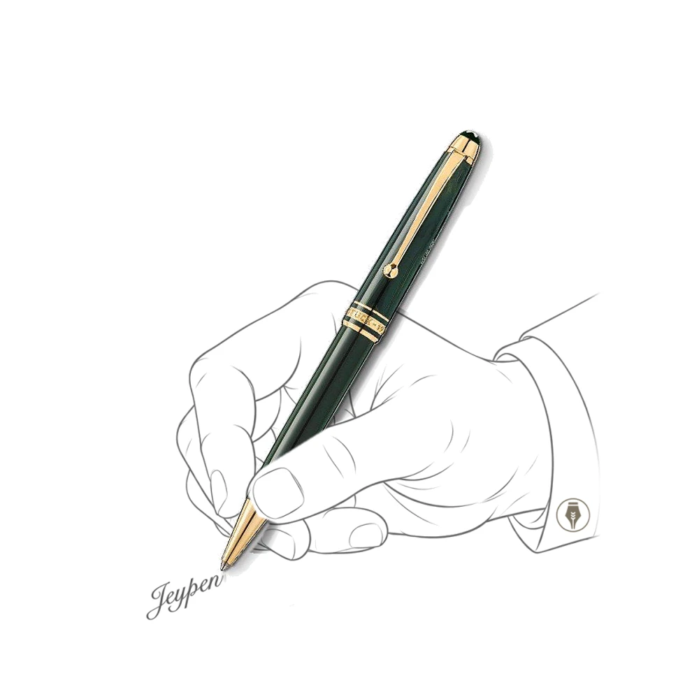 خودکار مون بلان مدل Meisterstück The Origin Collection Doué Classique در دست آقا