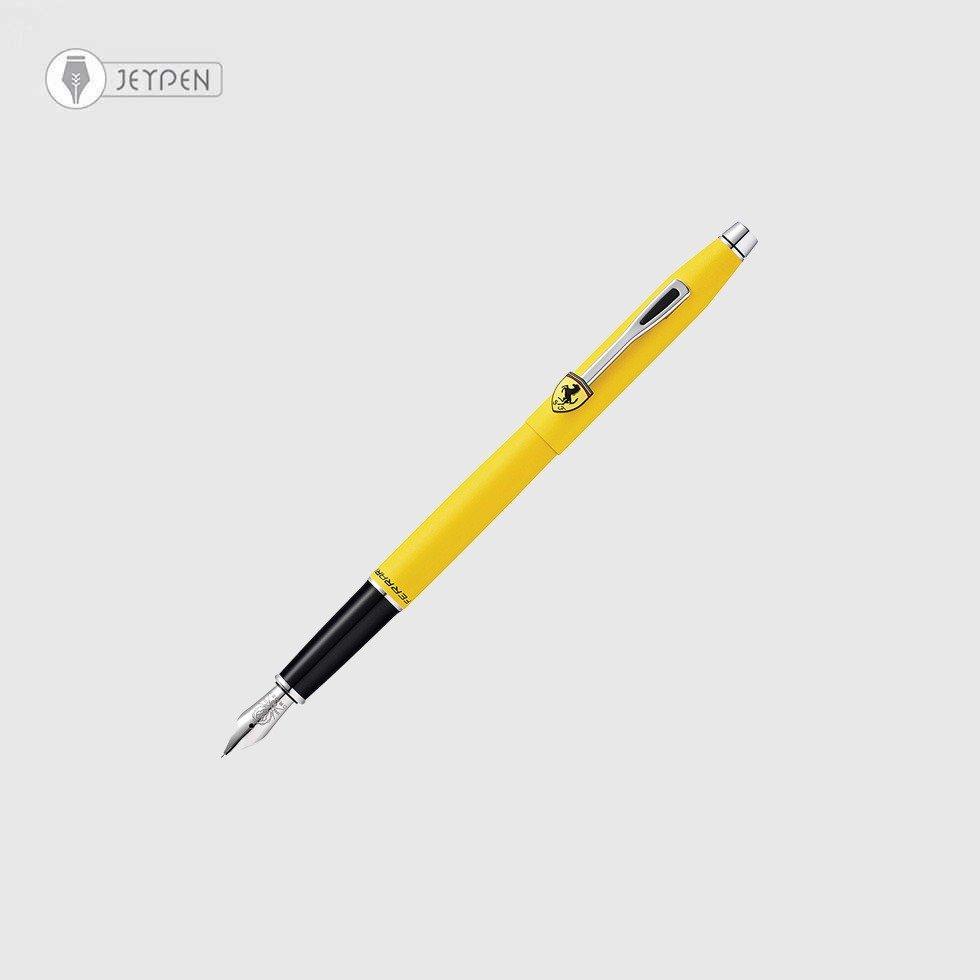 خودنویس کلاسیک سنتری فراری رنگ زرد مات