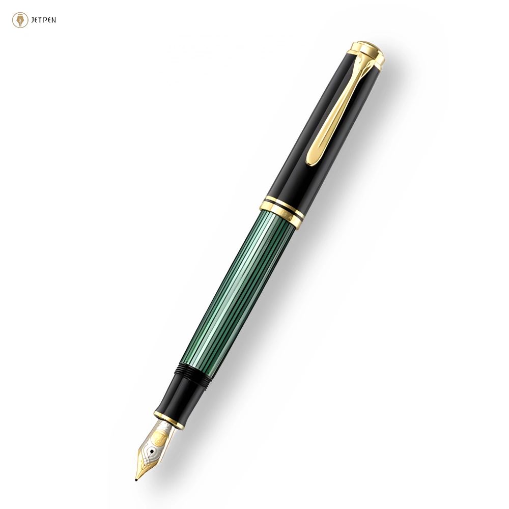 خودنویس پلیکان مدل SOUVERAN M800 رنگ سبز-مشکی