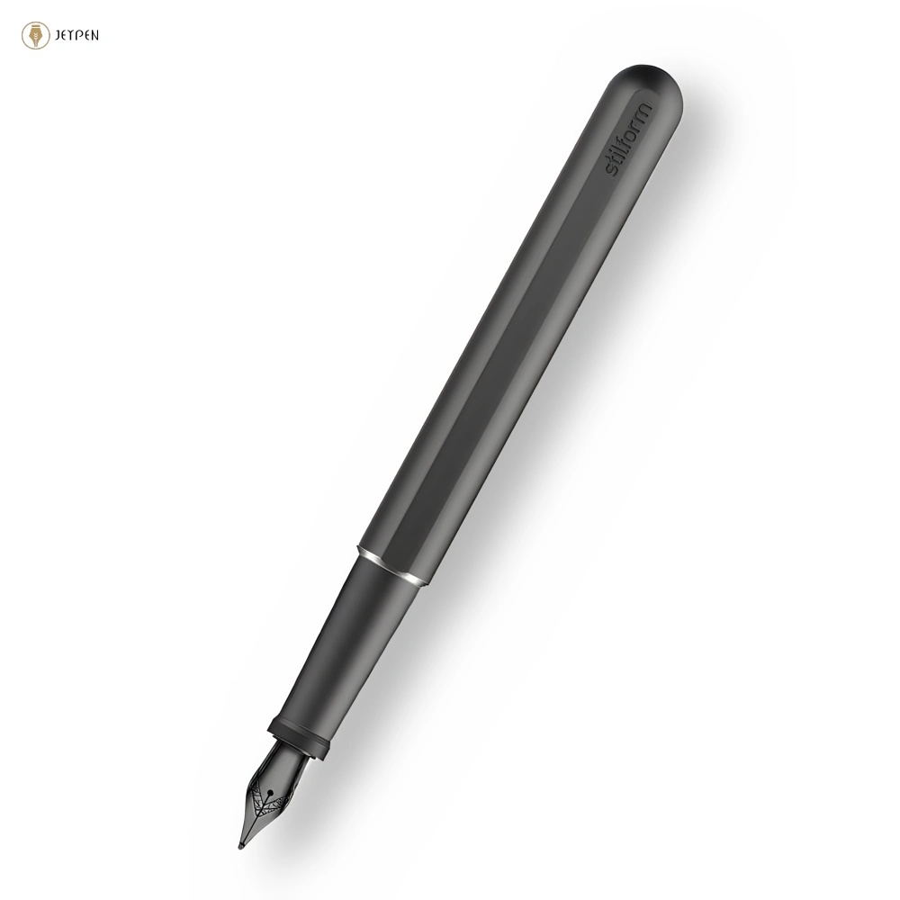 خودنویس استیل فرم مدل آلومینیومی INK رنگ Warp Black سرقلم استیل مشکی سایز M