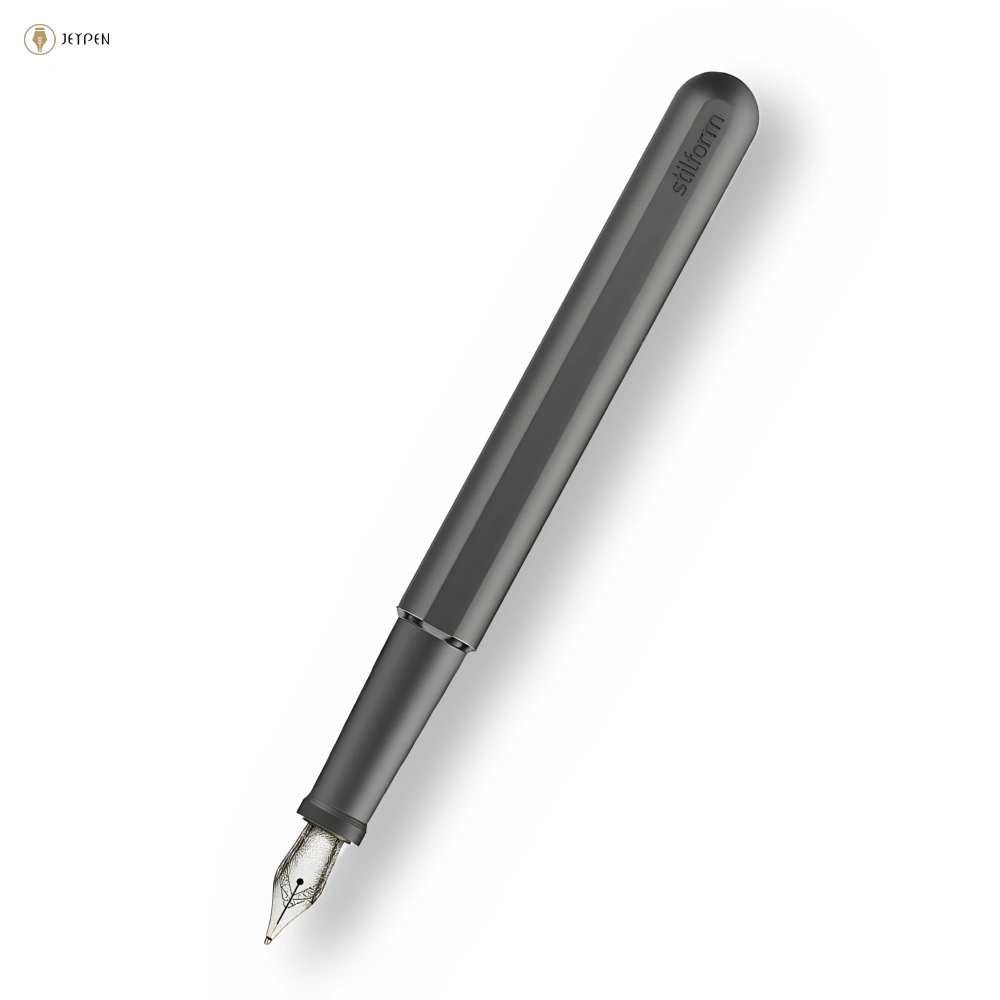 خودنویس استیل فرم مدل تیتانیومی INK رنگ مشکی سرقلم تیتانیوم سایز M