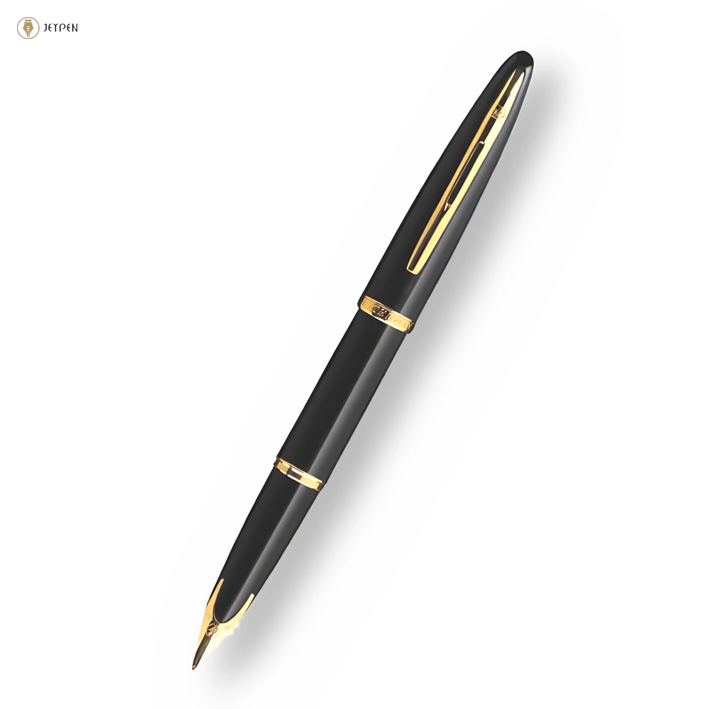 خودنویس واترمن مدل کرن رنگ مشکی گیره طلا