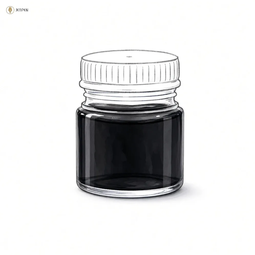 جوهر خودنویس پلاتینوم مدل Mixable Ink رنگ مشکی دودی 5 میل