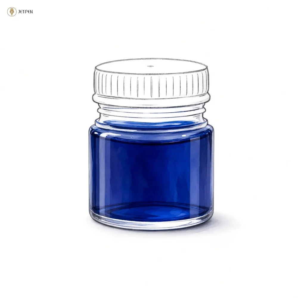 جوهر خودنویس پلاتینوم مدل Mixable Ink رنگ آبی دریایی 5 میل