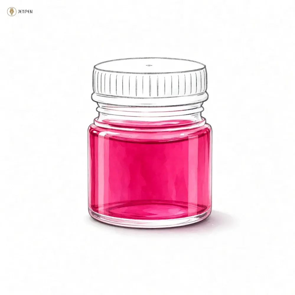 جوهر خودنویس پلاتینوم مدل Mixable Ink رنگ صورتی سیکلامان 5 میل