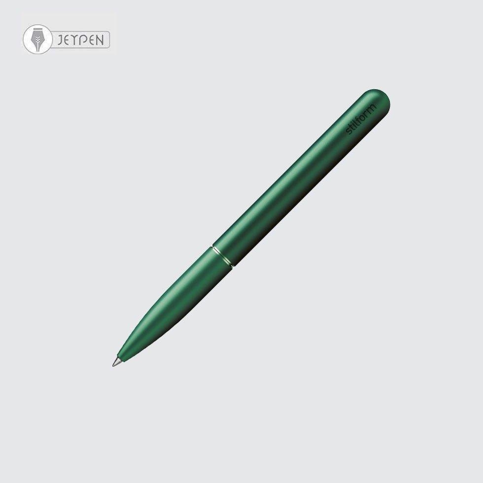 خودکار استیل فرم مدل Pen رنگ سبز - 0