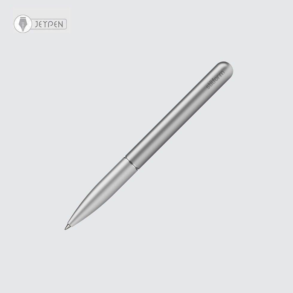 خودکار استیل فرم مدل Pen رنگ طوسی - 0