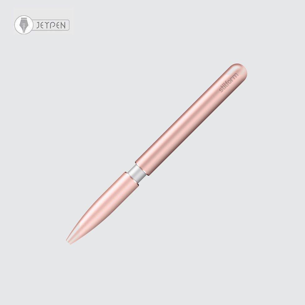 خودکار استیل فرم مدل Pen رنگ رز مون - 1