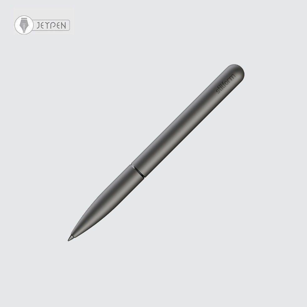 خودکار استیل فرم مدل Pen رنگ تیتانیوم مشکی - 0