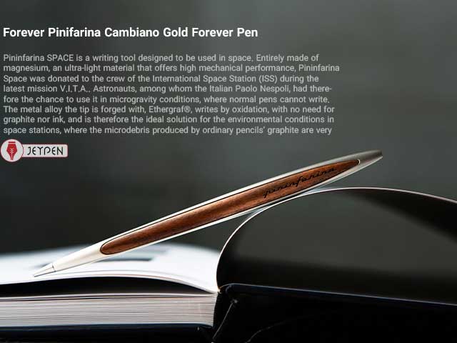 Forever Pinifarina Cambiano Gold Forever Pen