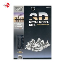 تصویر  Sydney opera house (3D metal model kits B31143)