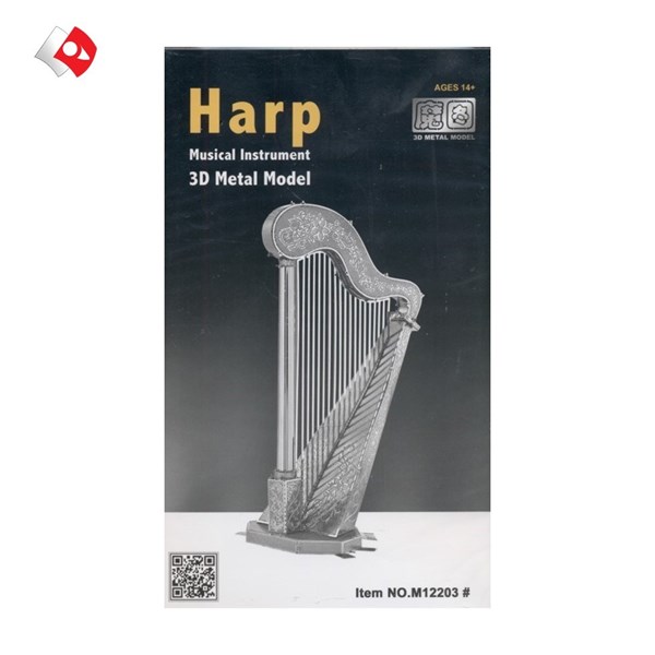 تصویر  Harp (3D metal model M12203)