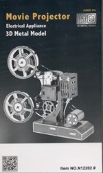 تصویر  Movie projector (3D metal model N12202)