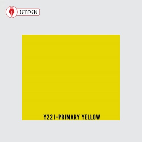 تصویر  ماژيك راندو تاچ بدنه مشكي رنگ زرد پريمري كد Y221
