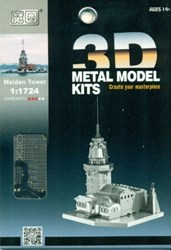 تصویر  Maiden Tower (3D metal model kits B21158)
