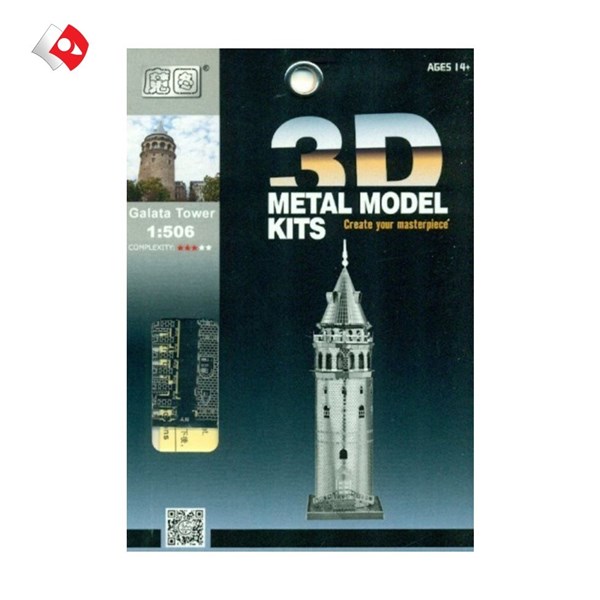 تصویر  Galata Tower (3D metal model kits B21157)