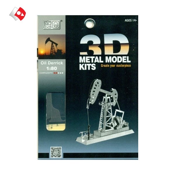 تصویر  Oil Derrick (3D metal model kits O21102)