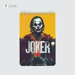 تصویر  دفتر يادداشت پالتويي جوکر 8349 Joker