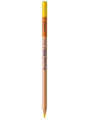 تصویر  مداد رنگي پلي کروم ديزاين رنگ زرد ناپل شماره 19 برونزيل