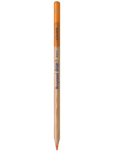 تصویر  مداد رنگي پلي کروم ديزاين رنگ نارنجي شماره 23 برونزيل