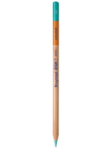 تصویر  مداد رنگي پلي کروم ديزاين رنگ سبز يخي شماره 68 برونزيل
