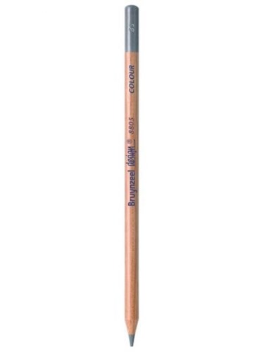 تصویر  مداد رنگي پلي کروم ديزاين رنگ نقره اي شماره 85 برونزيل