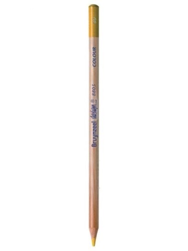 تصویر  مداد رنگي پلي کروم ديزاين رنگ طلايي شماره 80 برونزيل