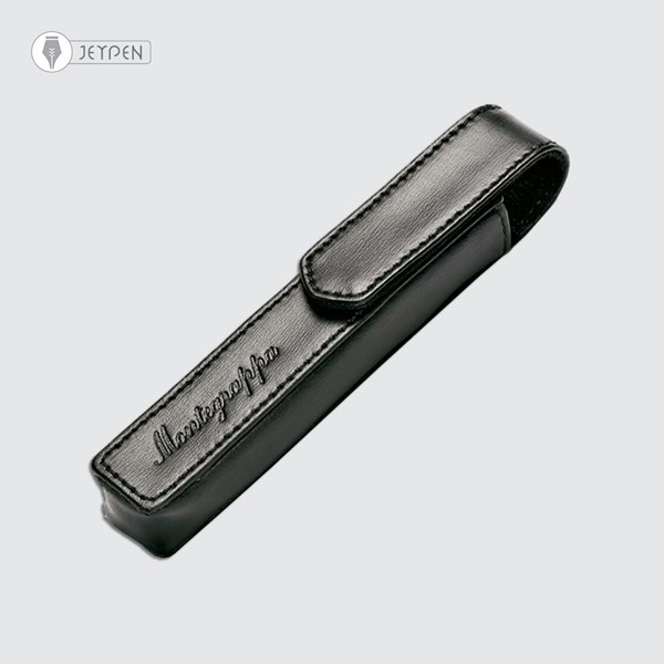 تصویر  mg Montegrappa Large Pen Holder Black Leather IC01LHLC