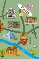 تصویر  دفتر يادداشت نقشك پاريس