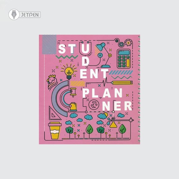 تصویر  پلنر دانش آموزي هميشه كد 535 رنگ صورتي Student Planner