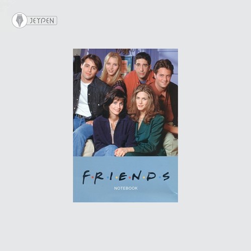 تصویر  دفتر يادداشت هميشه مدل Friends فرندز كد 129