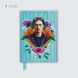 تصویر  دفتر مگنتی Frida Kahlo Blue