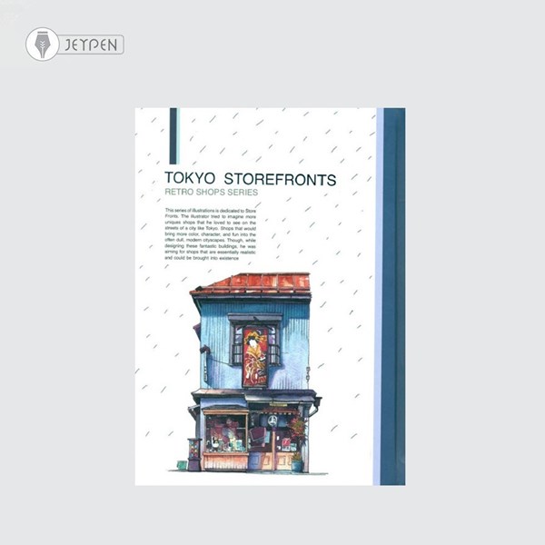تصویر  دفتر يادداشت هميشه مدل Tokyo Storefronts كد 119