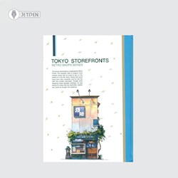 تصویر  دفتر يادداشت هميشه مدل Tokyo Storefronts كد 096