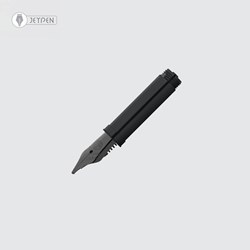 تصویر  سر قلم کاوکو مدل 060 استيل رنگ مشکي ضخامت B