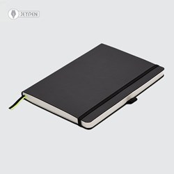 تصویر  دفتر لامی مدل جلد نرم خط دار سایز A5 رنگ ذغالی