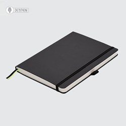 تصویر  دفتر لامی مدل جلد نرم خط دار سایز A5 رنگ مشکی
