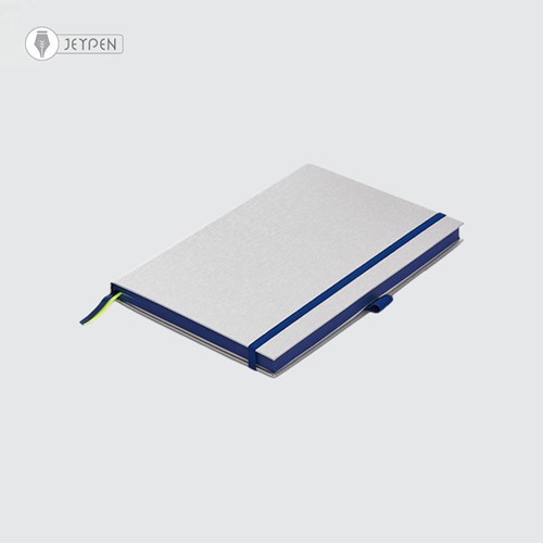 تصویر  دفتر لامی مدل جلد سخت خط دار سایز A6 رنگ آبی اقیانوسی